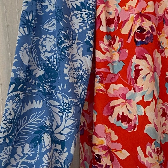 Pioneer Woman Mixed Print Peasant Blouse - Picture 3 of 7